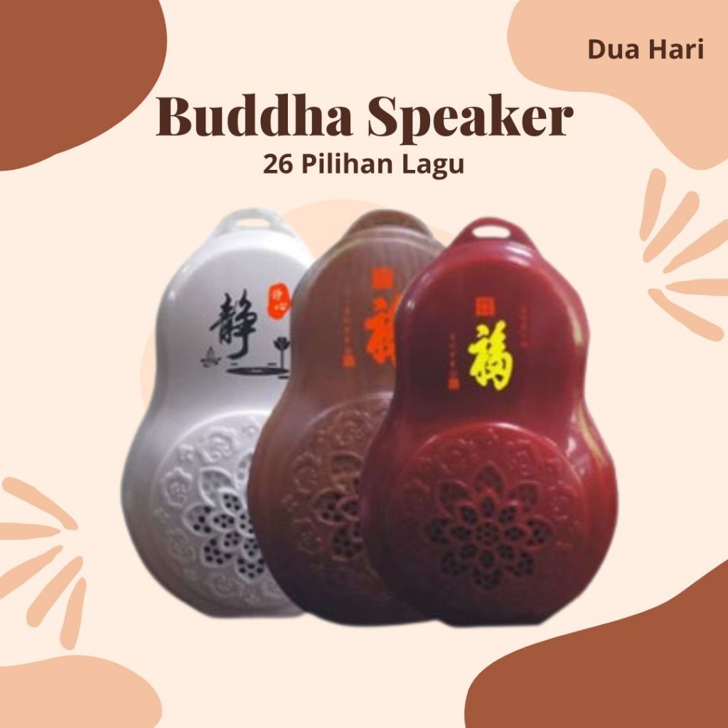 Portabel Speaker Buddha Prayer MP3 Mesin Budha Speaker 26 Lagu Budha Chantting Player