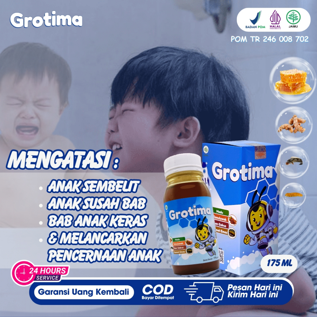 OBAT SEMBELIT BAYI DAN ANAK / OBAT SUSAH BAB UNTUK ANAK / OBAT BAB KERAS / OBAT PELANCAR BAB / MADU 