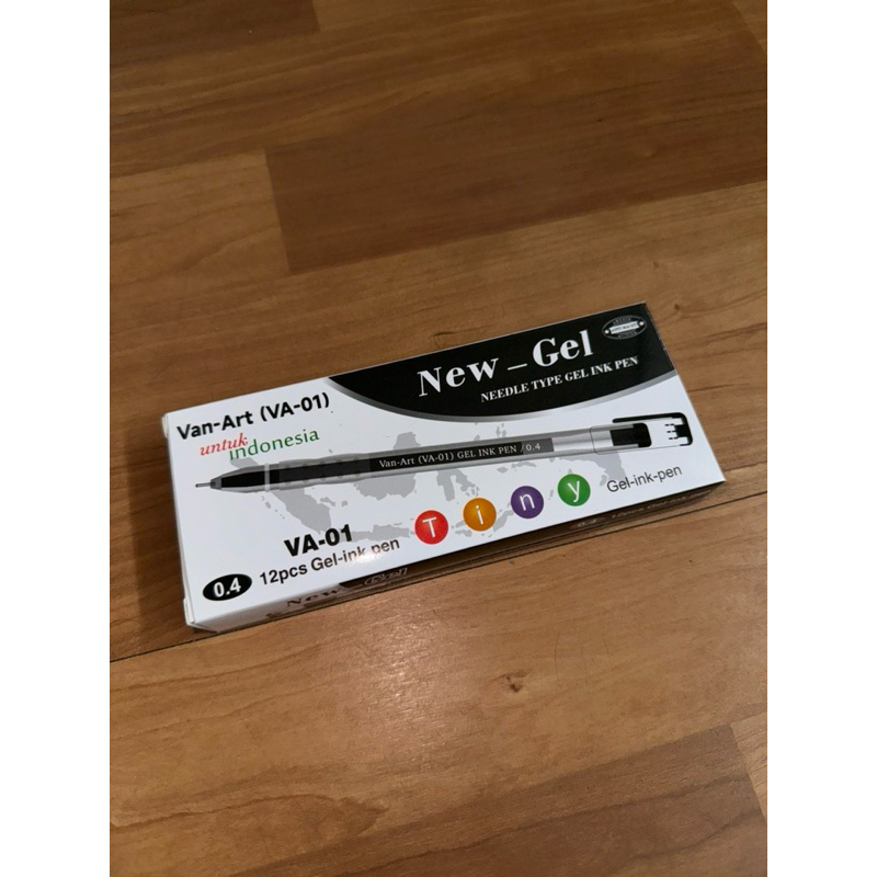 

Bolpen Gel Van-art 0.4mm