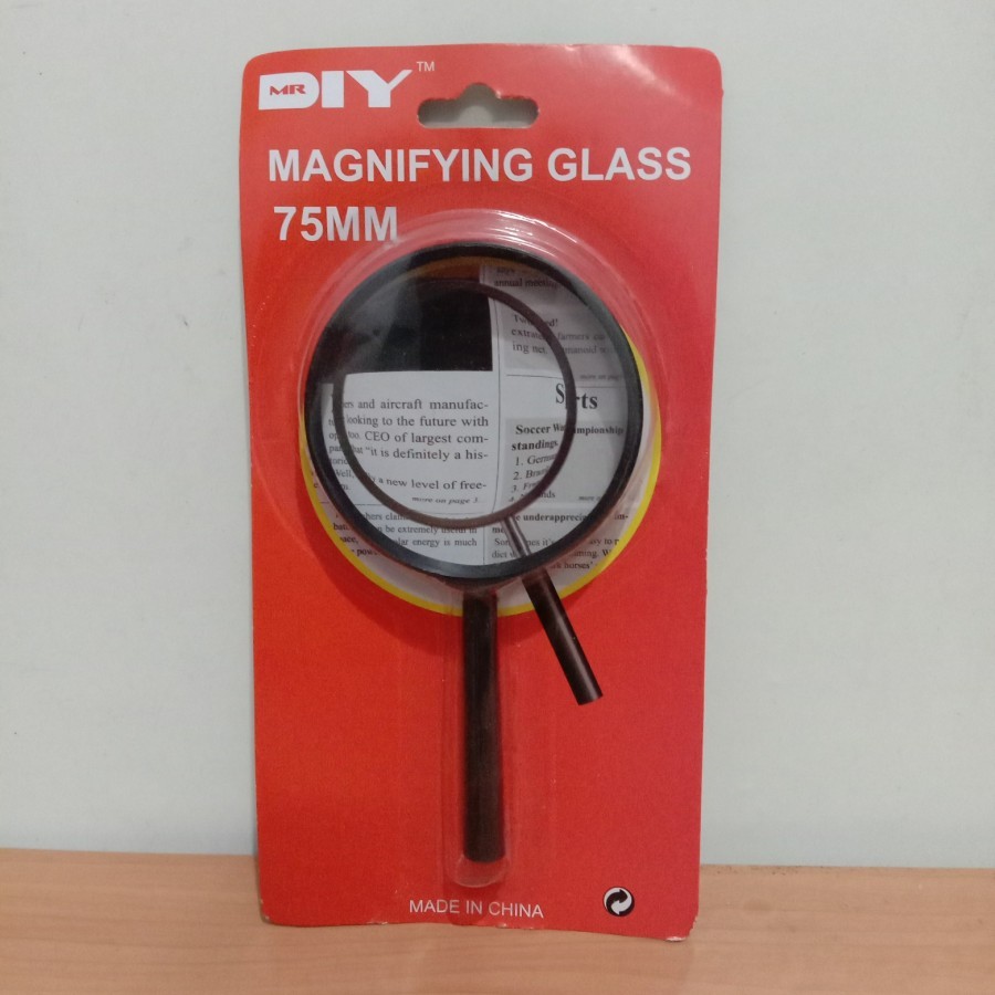 

Kaca Pembesar 75mm Magnifying Glass Mr DIY Asli Impor