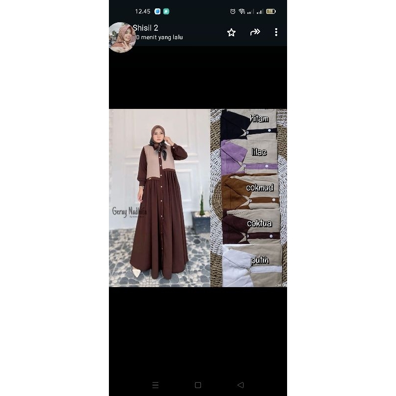 Gamis Rayon Nadhifa
