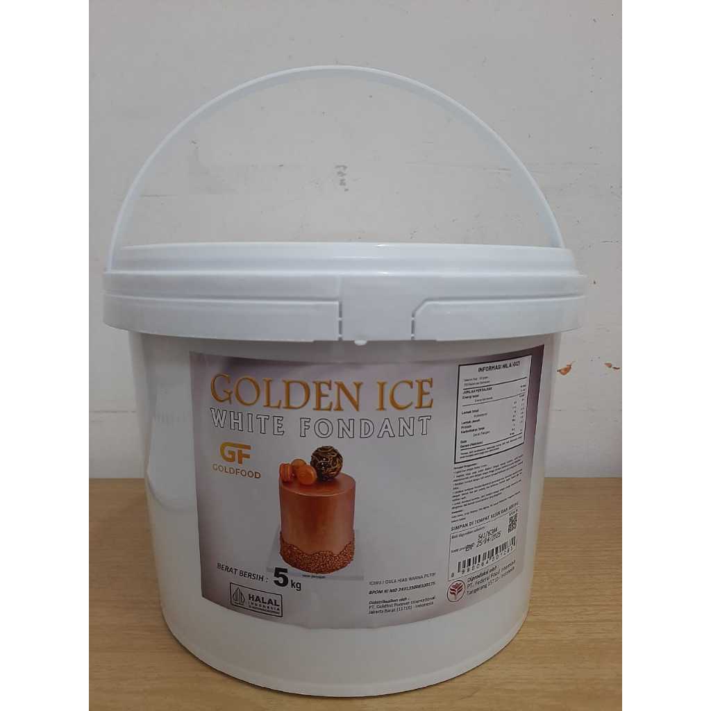 

Golden Ice [Fondant White] repack 250gr
