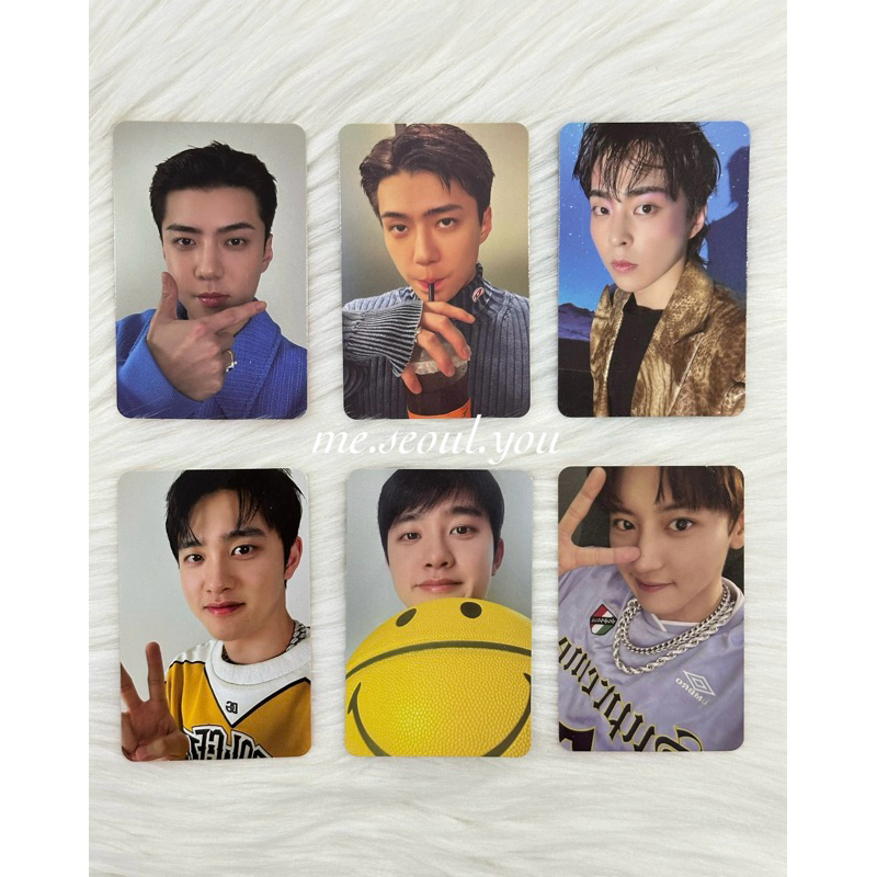 [READY] EXO CHANYEOL SEHUN DO CHANYEOL XIUMIN - PHOTOCARD PC EXIST EXPECTATION DFTF SMCU