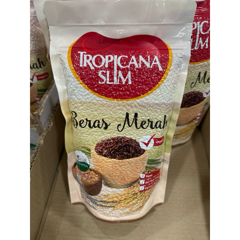 

Beras merah tropika ama slim 1000 gram