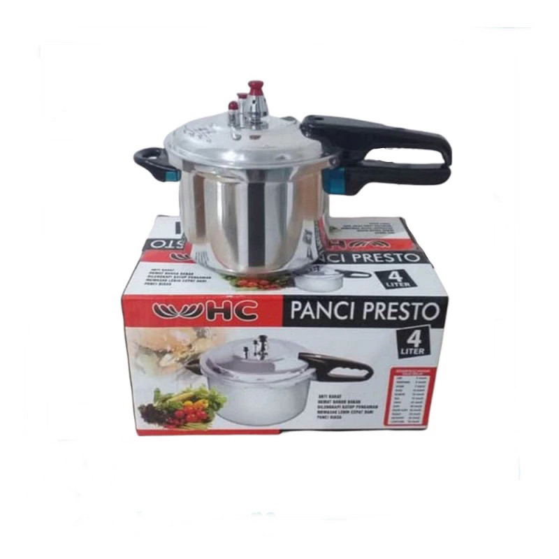 Panci Presto HC 4 liter Serbaguna / Panci Presto