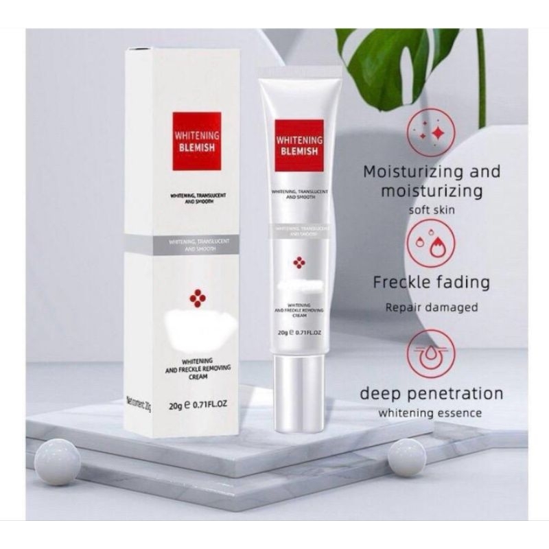 ORI 100% YOUBUY BLEMISH / YB Whitening blemish Freckle Cream Remove Dark Spots AntiFreckle Niacinami