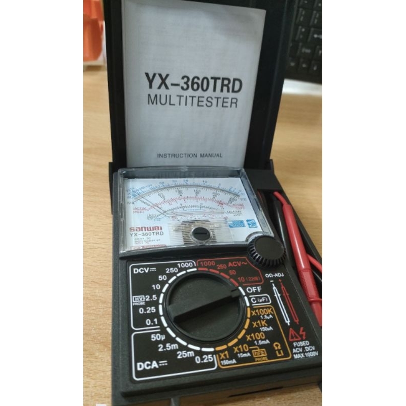 MULTITESTER ANALOG SANWAI AVOMETER ANALOG SANWAI YX-360TRD