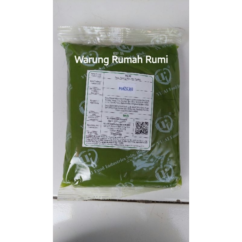

Yu Ai Pasta kacang Hijau & Pandan 1kg