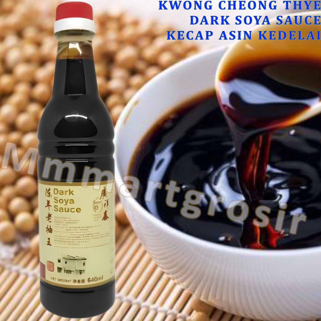 

Dark Soya Sauce / Kecap Asin Saus Kedelai / Kecap Asin Botol / 640ml