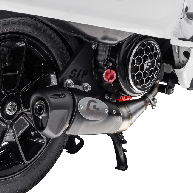SIP PORDOI Racing Exhaust Knalpot Vespa LX S LXV Sprint Primavera 3v iget abs