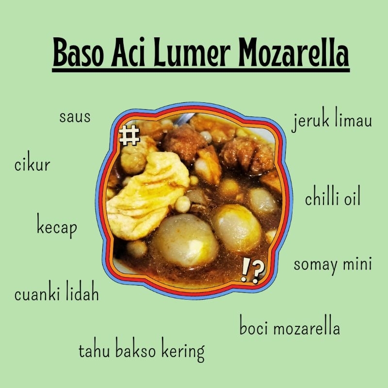 

BASO ACI MOZARELLA INSTAN by Ngemil.area