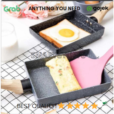 Teflon Wajan Telur Pancake Omelet Dadar Gulung Tamagoyaki Omelette Pan