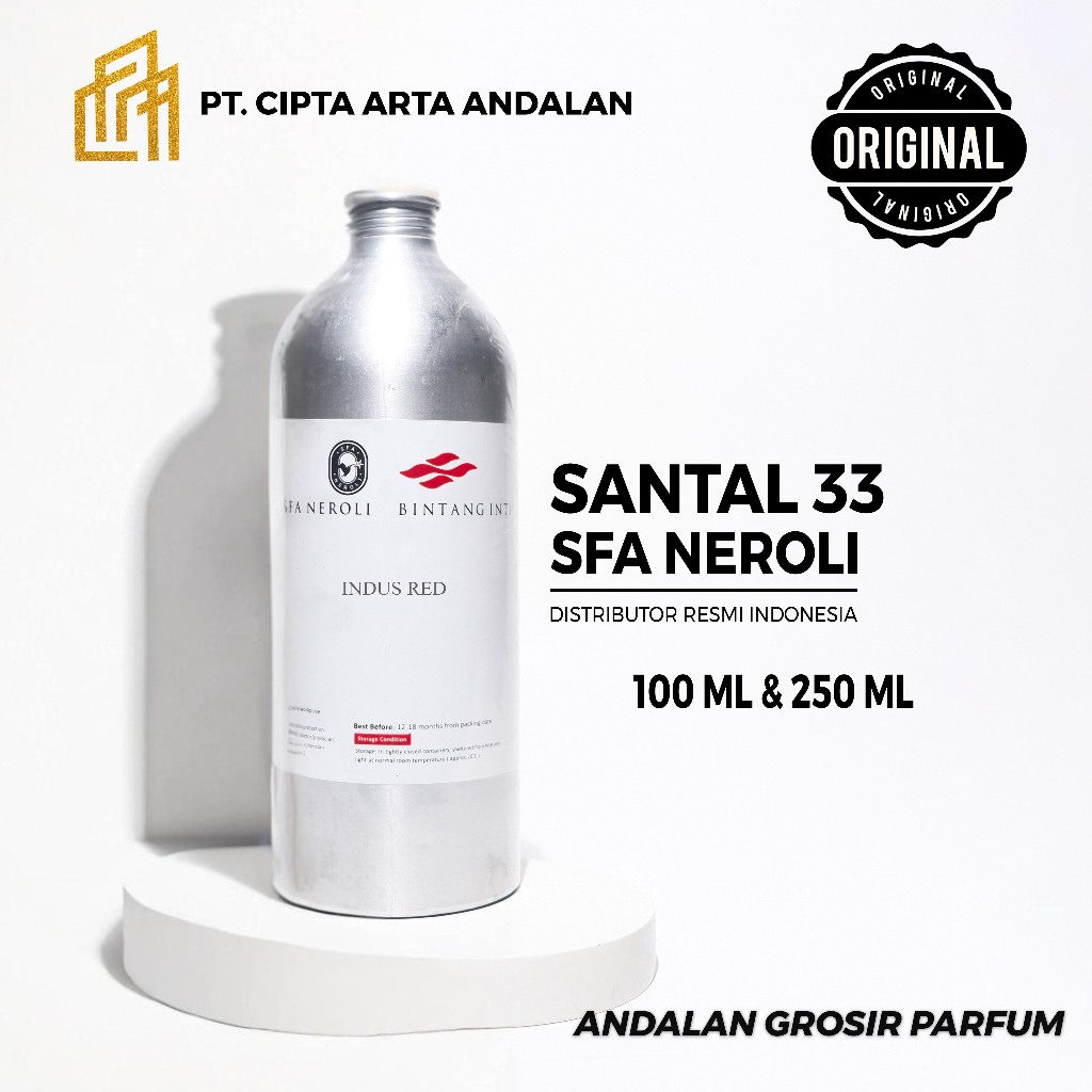 Andalan Grosir Parfum - Bibit Parfum Murni Le Labo Santal 33 By SFA Neroli Repack