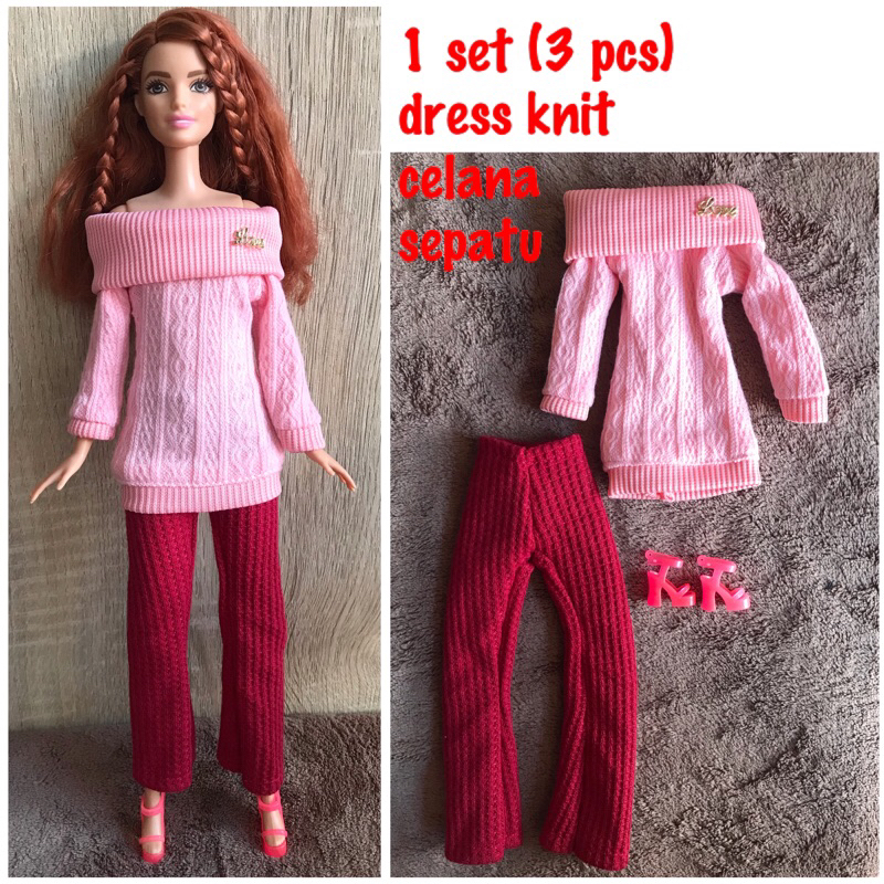 Baju barbie,baju boneka barbie,baju ken,celana barbie