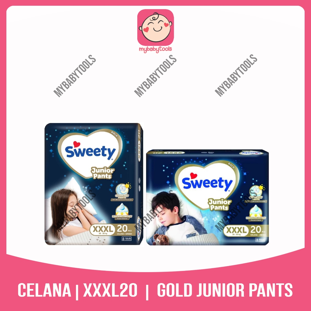 SWEETY GOLD JUNIOR PANTS XXXL20 POPOK CELANA XXXL 20