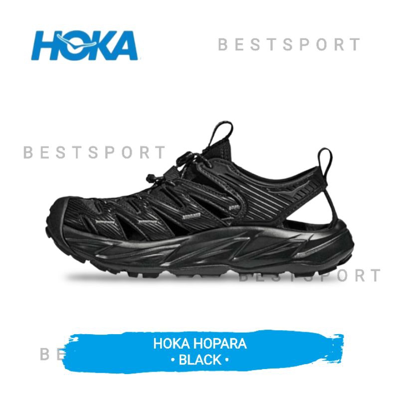 Sepatu Sandal Hiking Hoka Hopara Shoes - Black