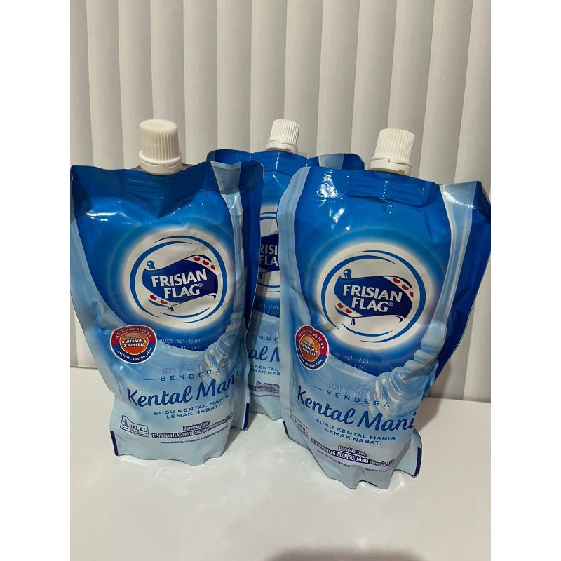 

FRISIAN FLAG PUTIH SUSU KENTAL MANIS KEMASAN POUCH 280 GR