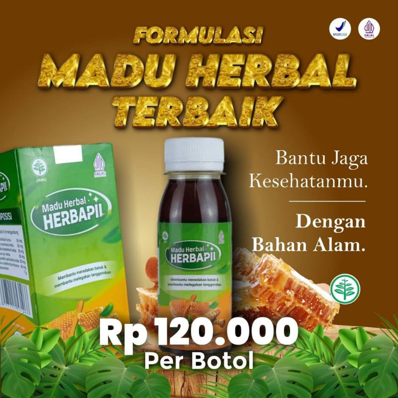 

Madu Herbal HERBAPIL Original