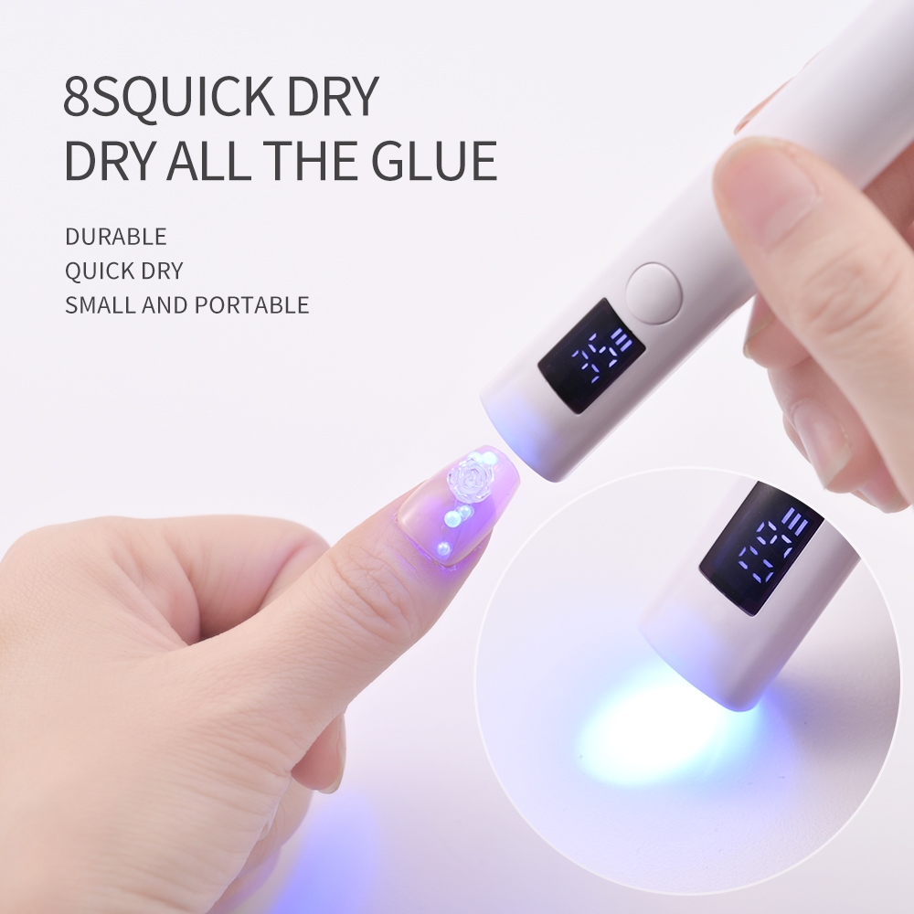 Pengering Kutek Kuku Mini UV LED Nail Dryer 16W PENGERING KUKU KECIL