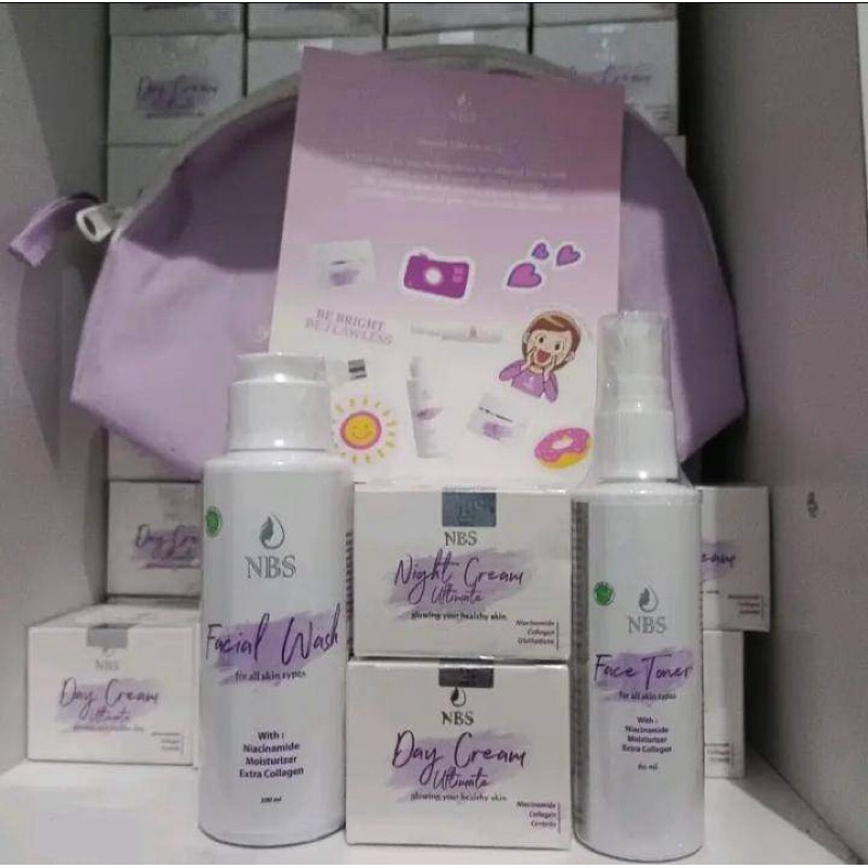NBS Ultimate Boster Extra whitening Pencerah Wajah flek hitam