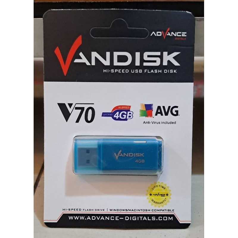 FLASHDISK VANDISK 4 GB / FLASHDISK VANDISK 4GB / FLASDISK VANDISK ORIGINAL