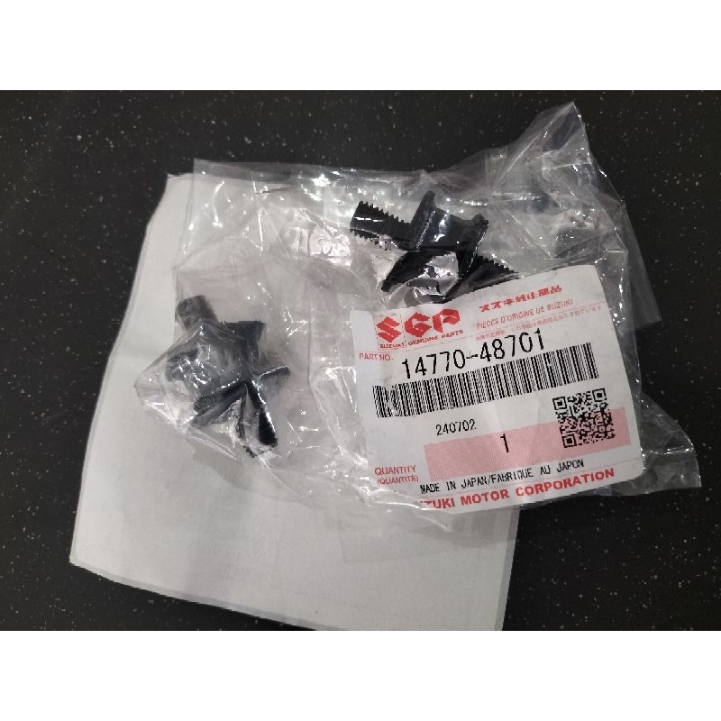 braket kenalpot belakang Suzuki ts 125 14770-48701-000 original SGP