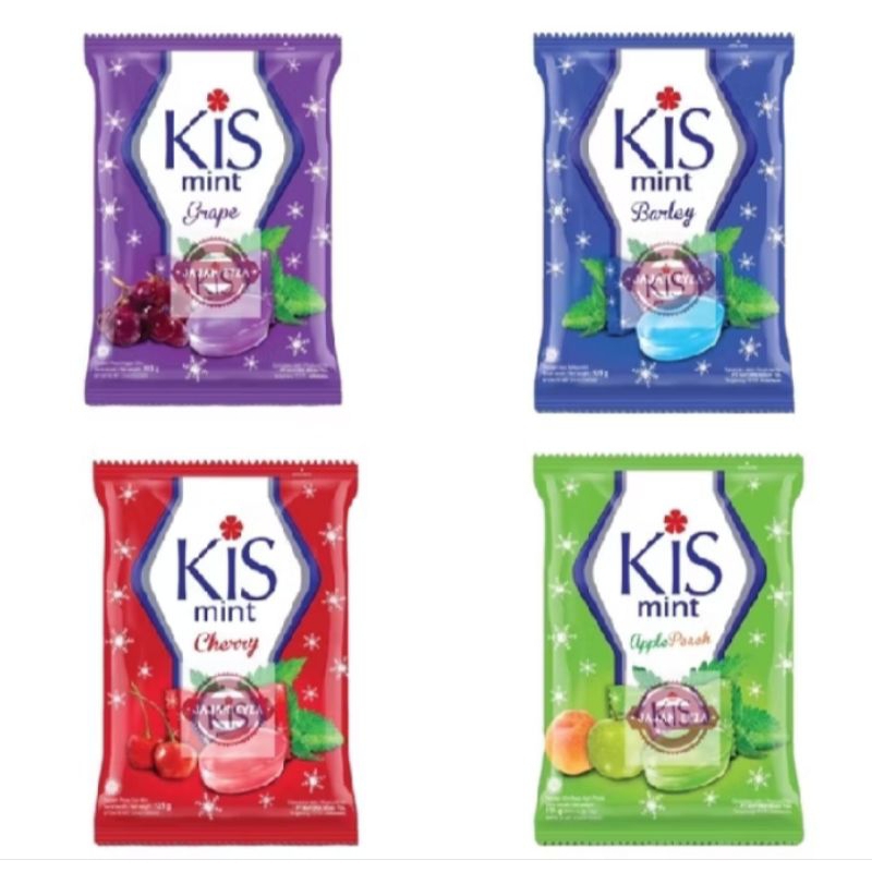 

MAYORA PERMEN KIS MINT BARLEY / PERMEN KIS GRAPE / KIS CHERRY / KIS APPLE