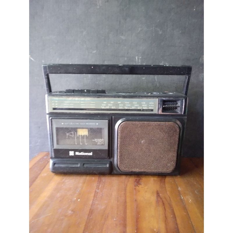 RADIO TAPE NATIONAL JADUL ANTIK VINTAGE