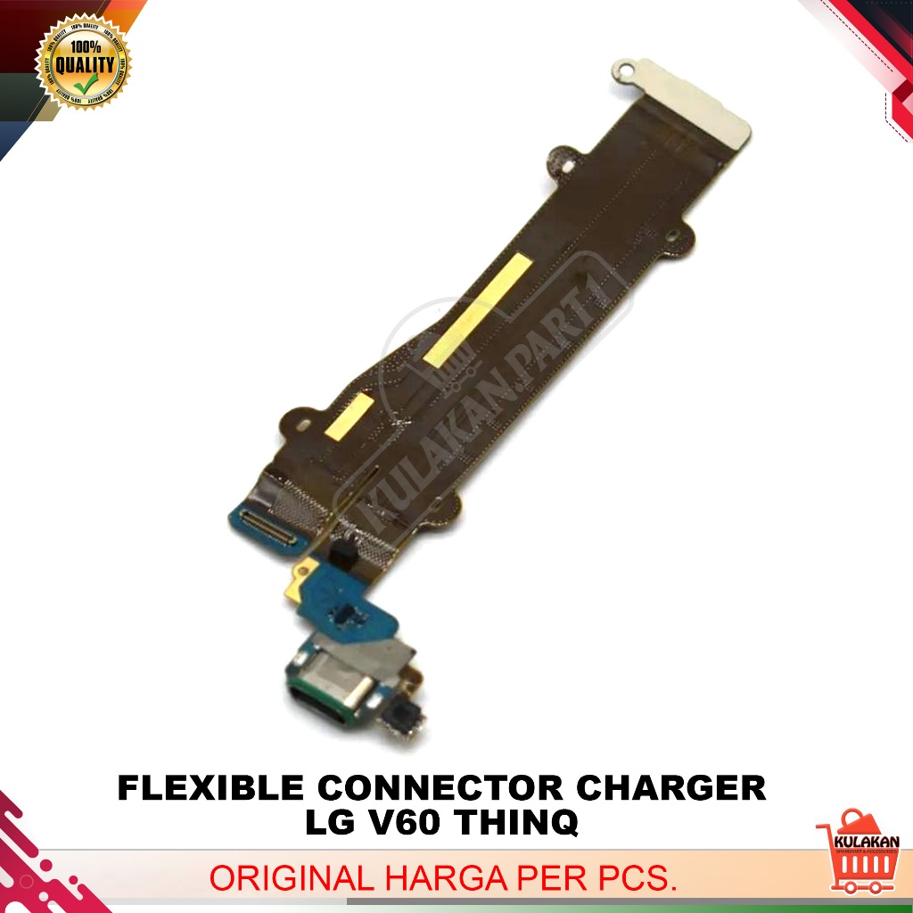 FLEXIBLE CONECTOR CHARGER LG V60 THINQ - FLEXIBEL CAS KONECTOR CHARGER LG V60 THINQ ORIGINAL