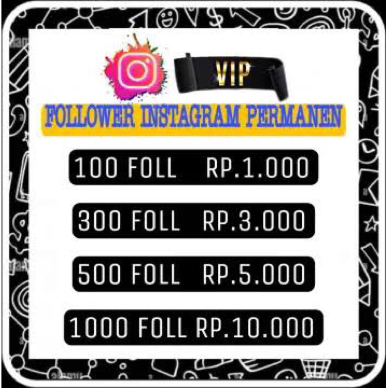 Followers Instragram permanes dan bergaransi 100%✨terpercaya