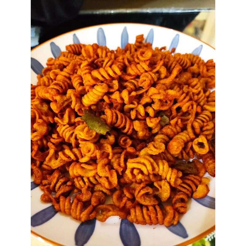 

Maspir Makroni Spiral Cemilan Pedas