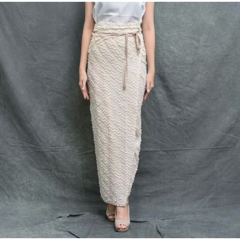 Rok Lilit Tenun Bulu | 100% Kain Tenun Bulu ATBM Jepara