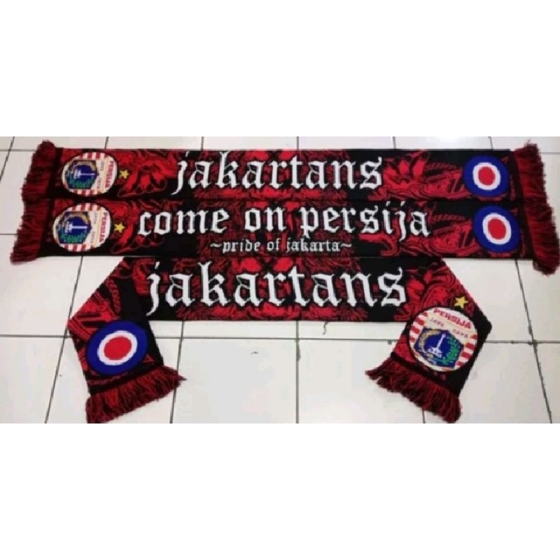 (SYAL) Persija Syal - Come On Persija - Jakartans