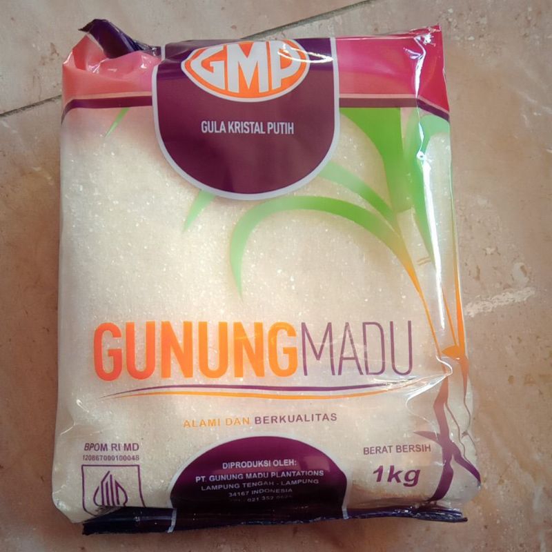 

GMP gula kristal putih 1kg