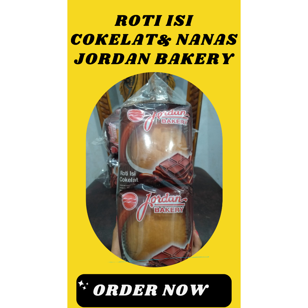 

Roti jordan bakery rasa coklat / roti jordan rasa nanas 30gr harga grosir