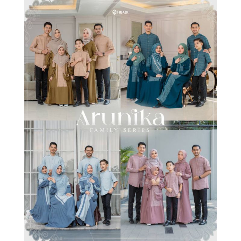 Arunika Family set by Hijabiofficial (PO)