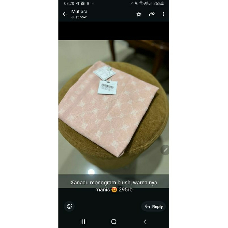 xanadu monogram blush