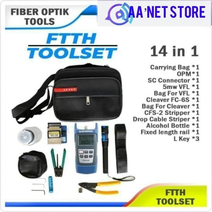 FTTH Tool Set Alat Kerja Fiber Optik - AS