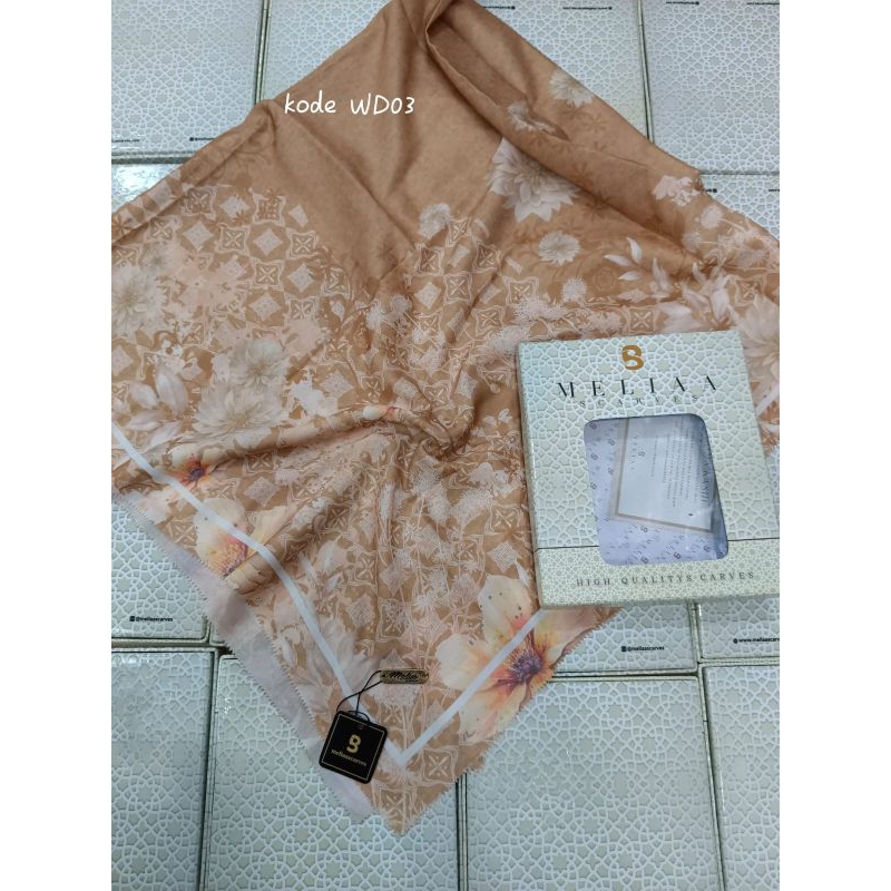 jilbab segiempat motif premium kemasan box meliaascarves sublime digital printing