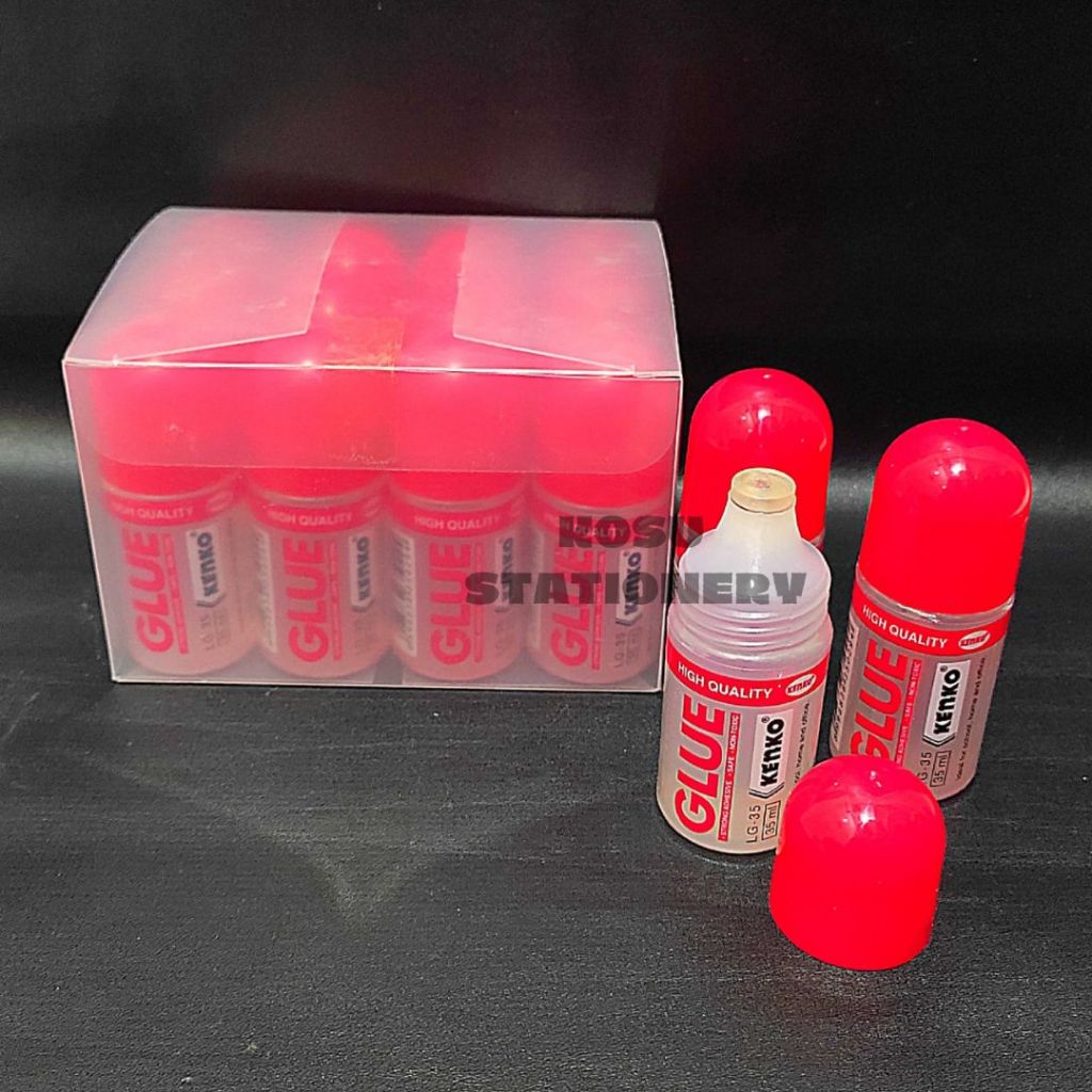 

LEM KERTAS / LEM CAIR / KENKO GLUE LIQUID 35 ml