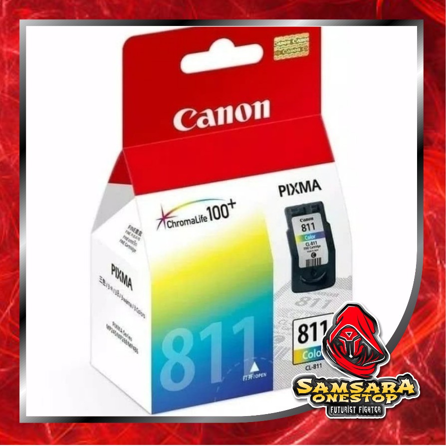 Cartridge Tinta Canon CL811 Color CL 811 Colour Katrid CL-811 Warna Printer IP2770 Mp287