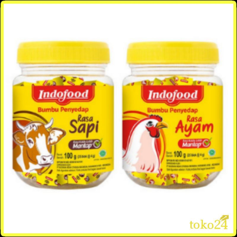 

Indofood Bumbu Penyedap Cube 100gr