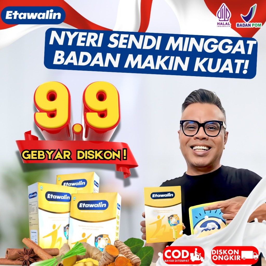 

Etawalin Susu Sehat Herbal Membantu Meredakan Pegal Linu Nyeri Pada Persendian 1 BOX A