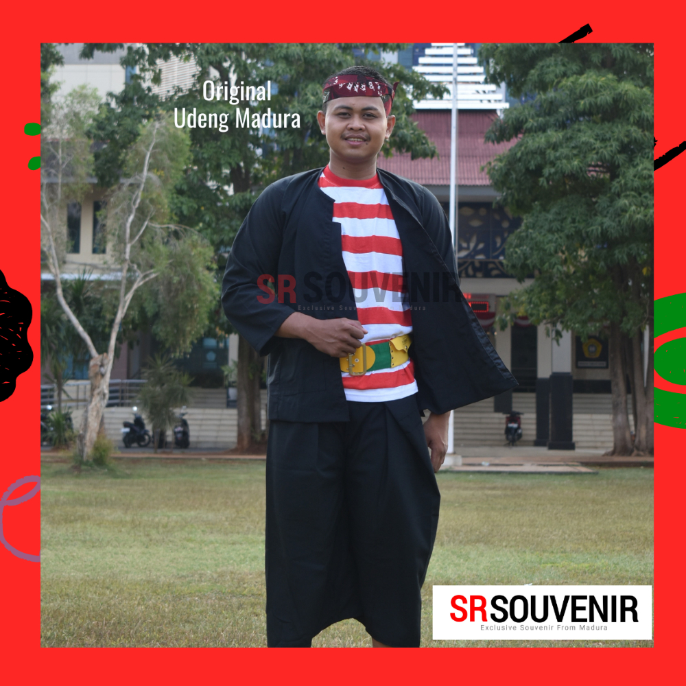 Full Set Baju Sakera Dewasa | Baju Madura Dewasa + SABUK