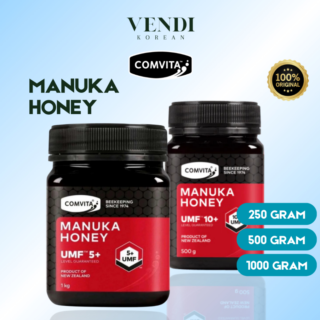 

Comvita Manuka Honey UMF 5+ / UMF 10+ / Blend MGO 30+ - 100% Authentic New Zealand - Impressive Antibacterial and Antioxidant