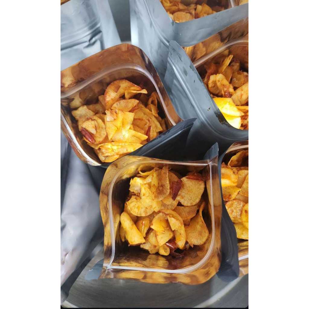 

Kripik singkong balado pedas manis Makassar