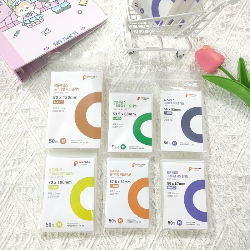 [HARU] Photocard Innersleeve MEET Isi 50pcs / Inner Sleeve YX Seal Non Seal 200 Microfon