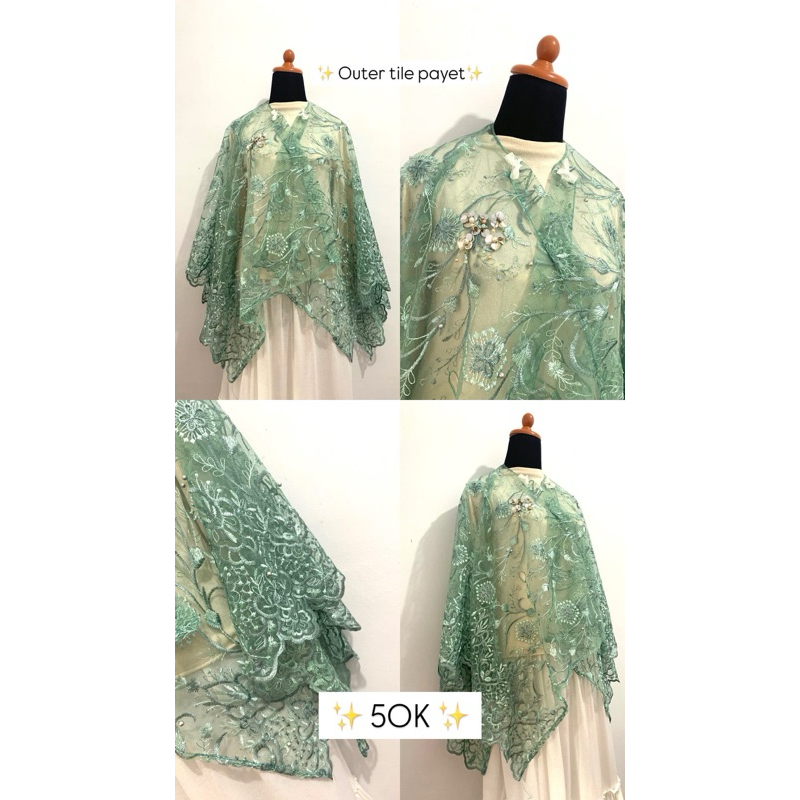 OUTER TILE BROKAT PRELOVED