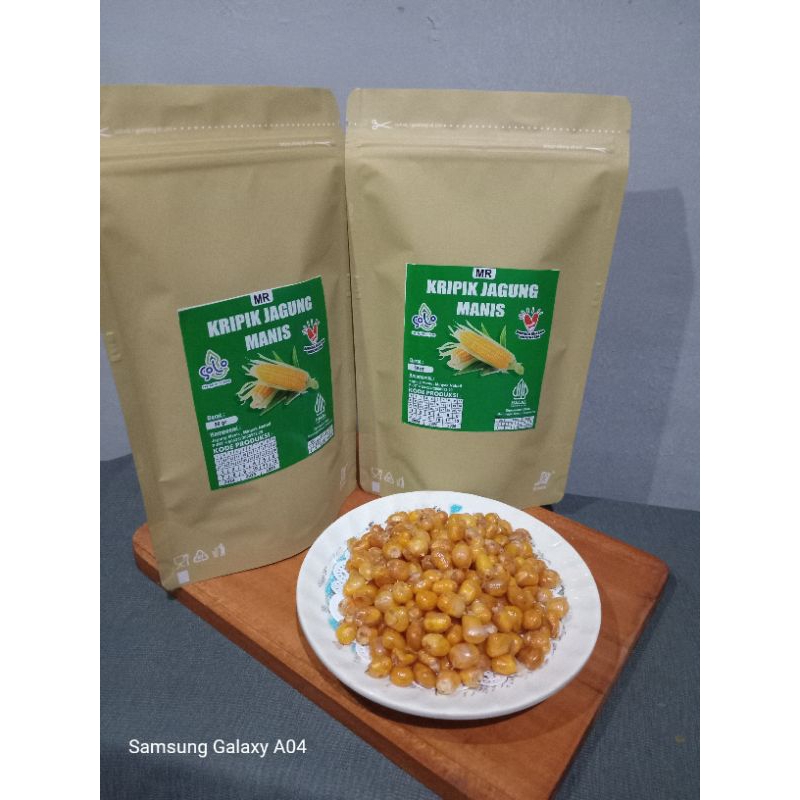 

Keripik Jagung manis vakum frying kemasan 50 gram