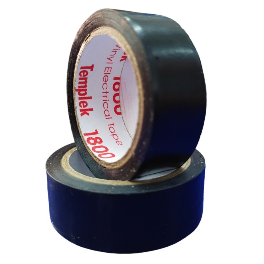

ISOLASI HITAM ELASTIS / ISOLASI KABEL LISTRIK HITAM - TEMPLEK